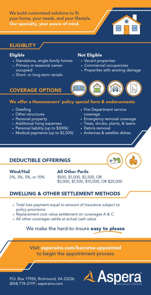 Homeowners E&S infographic